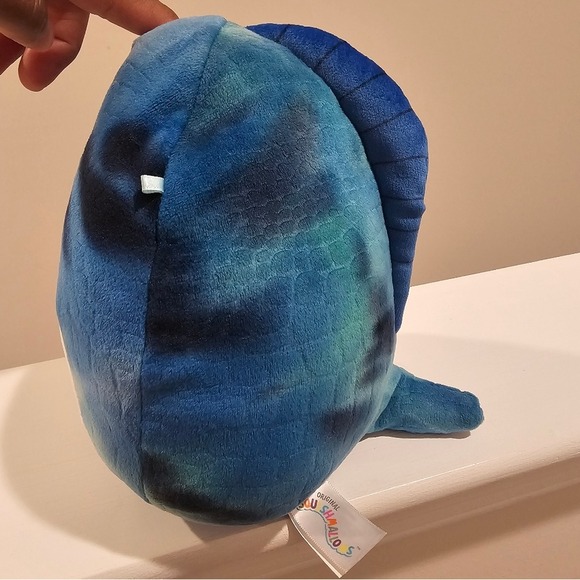 Squishmallows 14inch Damien The Blue Textured Dinosaur‎ Child's Ultra Soft - Picture 7 of 8